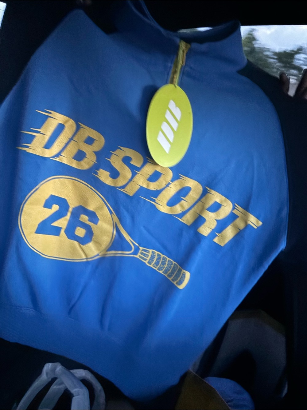 Dairy boy sport nyc pop up quarter zip xs